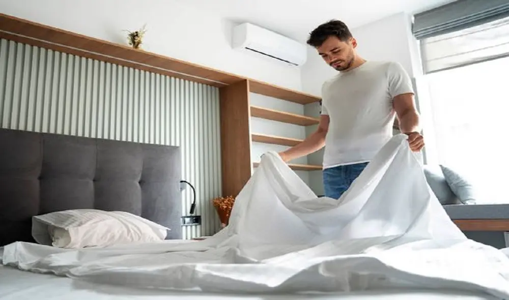 Es importante cambiar las sábanas para evitar la presencia de ácaros. Foto: difusión