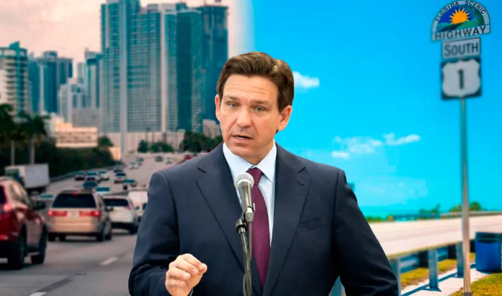 Florida debate una propuesta para aumentar los límites de velocidad en autopistas y carreteras estatales, generando discusión sobre seguridad y eficiencia vial. Foto: Composición LR/Cuba en Miami/Colombia.com/The New York Times.