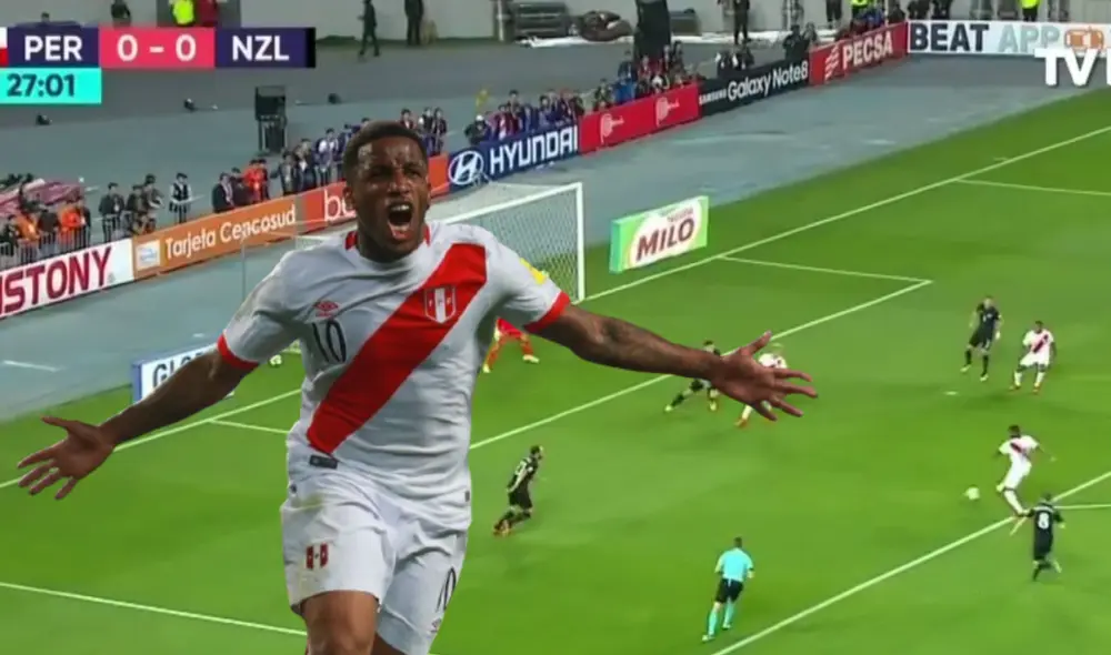 Perú derrotó a Nueva Zelanda y se clasificó al Mundial después de 36 años. Foto: Composición LR/ Andina/ TV Perú