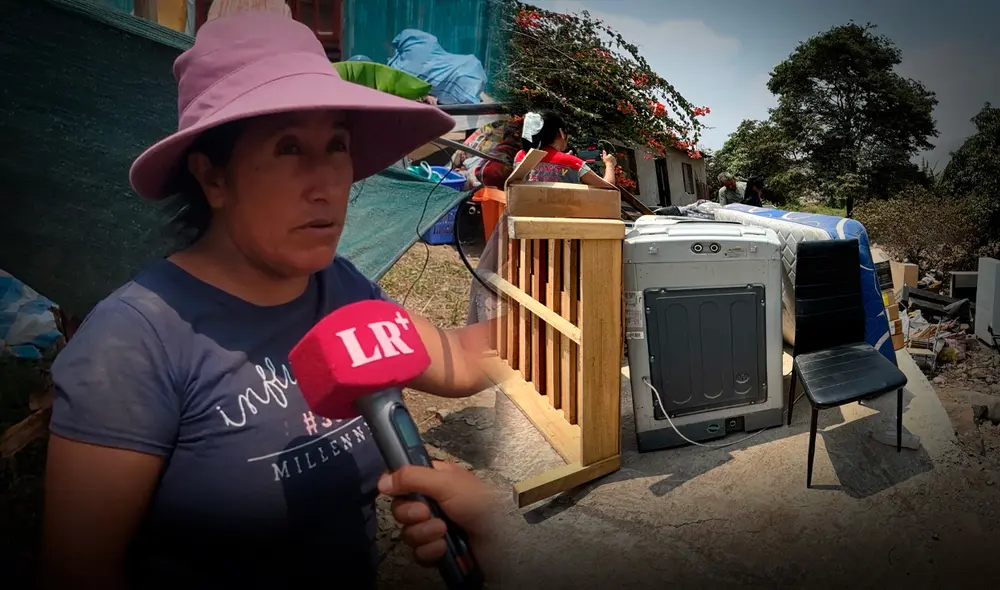 Vecinos denuncian que no se les notificó sobre el desalojo y que fueron retirados de la noche a la mañana. Foto: Composición LR