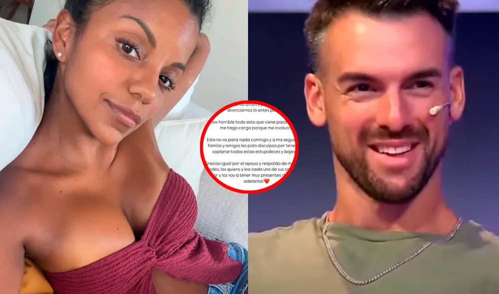 Johana Cubillas responde fuerte tras pelea con Juan Ichazo. Foto: Instagram/YouTube