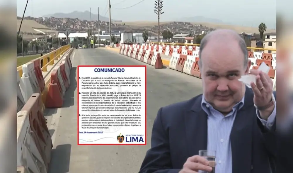 Alcalde López Aliaga habla de corrupción, pero omite a Castañeda.