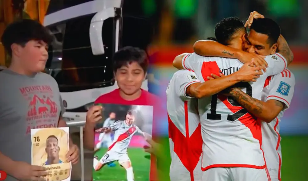 Selección peruana llega a Venezuela y solo 2 niños venezolanos la esperaron en el hotel: uno es fan de Advíncula y otro de Sonne. Foto: composición LR/GetttyImages/AméricaTV.