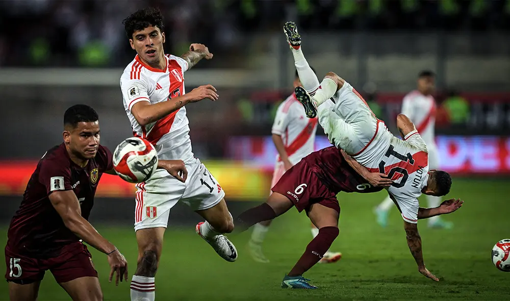 Venezuela vs Perú jugarán el partido de vuelta en Maturín. Foto: composición LR/AFP