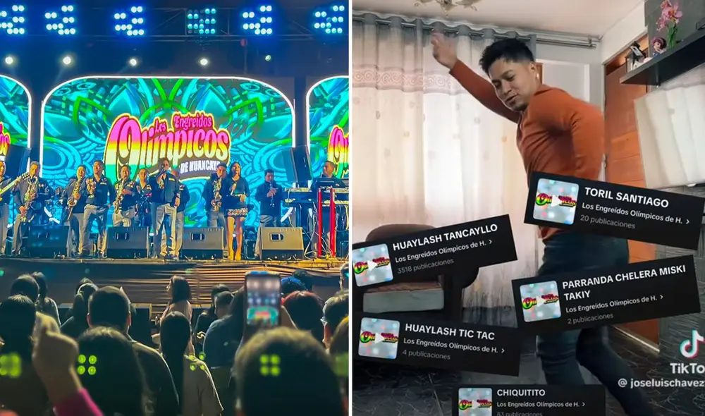 Los Engreídos Olímpicos de Huancayo anunciaron reto en redes sociales. Foto: composición LR/ TikTok