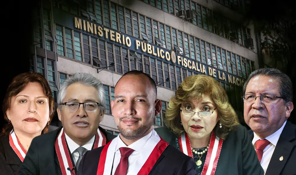 Alejandro Muñante busca destituir a fiscales. Foto: composición LR