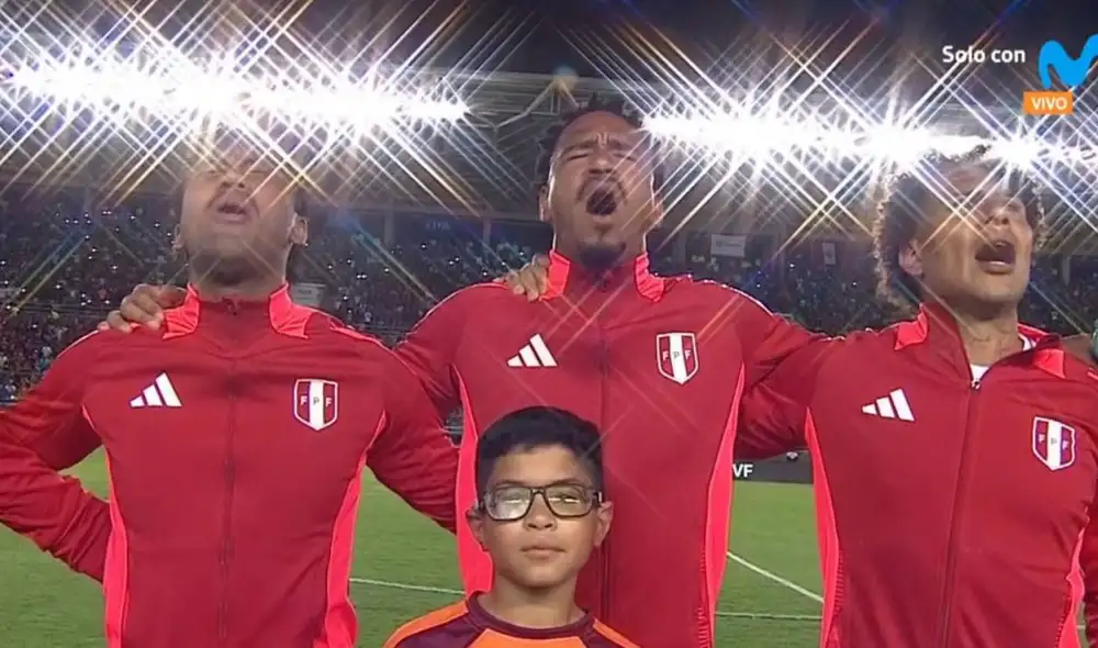 La selección peruana visitó a Venezuela en el Monumental de Maturín por las Eliminatorias. Foto: captura/Movistar Deportes
