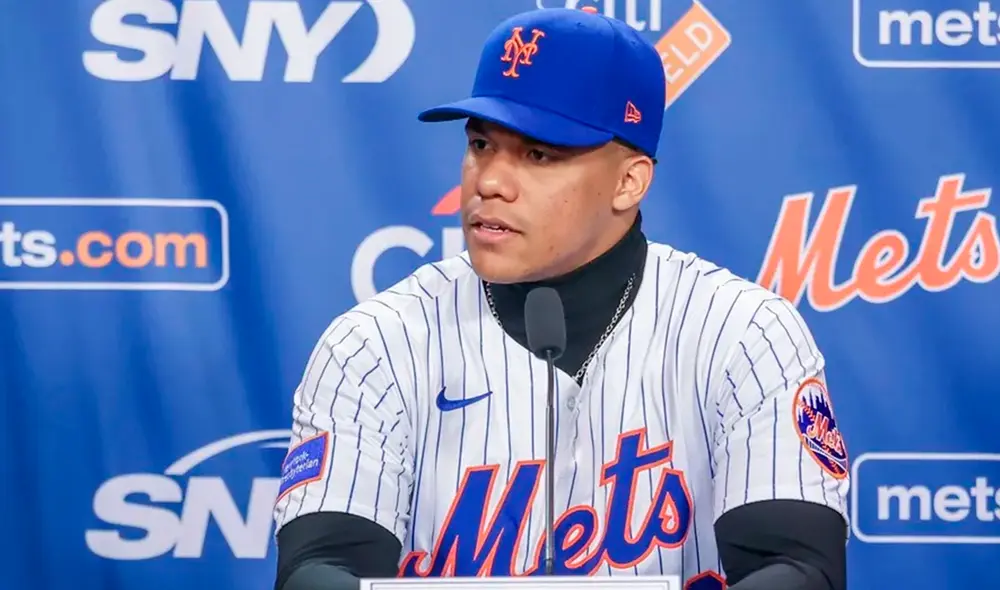 Juan Soto, ahora estrella de los Mets, anticipa un recibimiento hostil en el Yankee Stadium tras su polémica salida del equipo neoyorquino. Foto: EFE