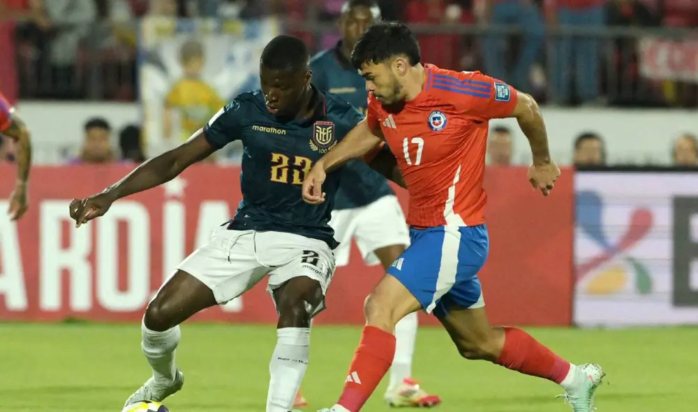 Ecuador tuvo la oportunidad de ganar el partido en el último minuto, pero el VAR señaló offside de Enner Valencia. Foto: AFP Ecuador tuvo la oportunidad de ganar el partido en el último minuto, pero el VAR señaló offside de Enner Valencia. Foto: AFP