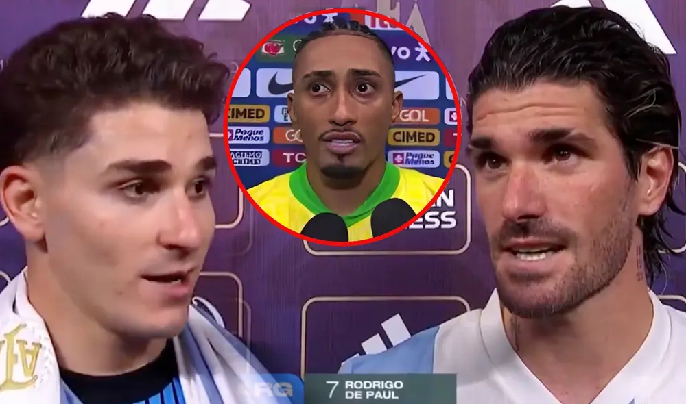 La selección argentina le ganó a Brasil los 2 partidos que jugaron en estas Eliminatorias. Foto: composición LR/TyC Sports