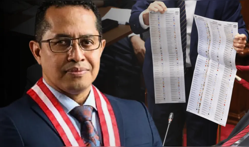 Roberto Burneo del JNE anunció que 41 partidos participarán en las próximas elecciones. Foto: composición LR Roberto Burneo del JNE anunció que 41 partidos participarán en las próximas elecciones. Foto: composición LR