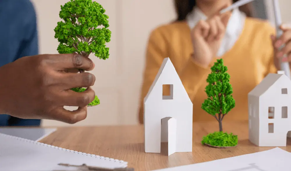 Viviendas sostenibles optimizan el medio ambiente. Foto: difusión