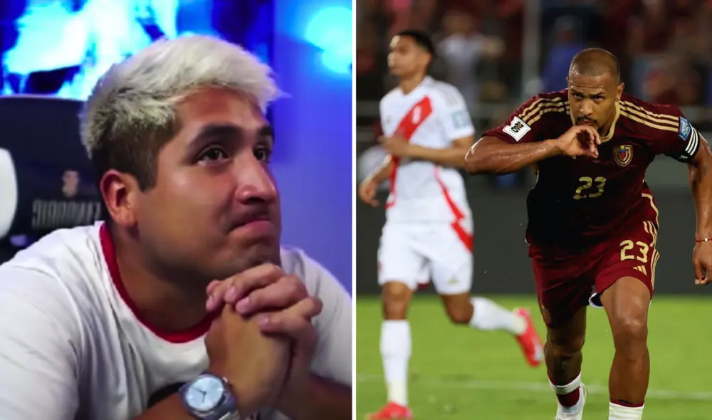 Perú perdió 1-0 ante Venezuela y queda lejos del repechaje para el Mundial 2026. Foto: composición LR/TikTok/ESPN Perú perdió 1-0 ante Venezuela y queda lejos del repechaje para el Mundial 2026. Foto: composición LR/TikTok/ESPN