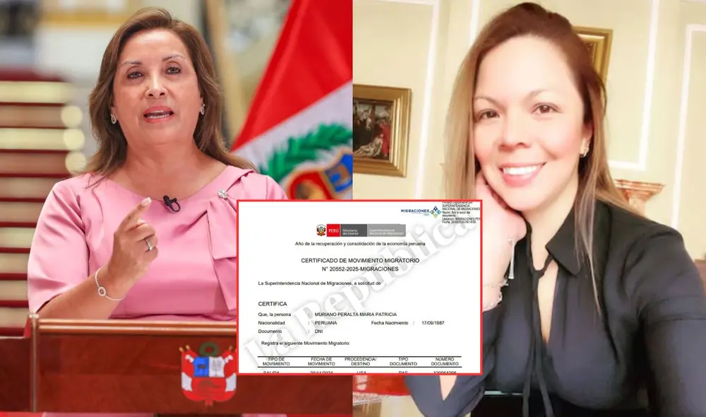 Patricia Muriano no declararía ante la Fiscalía por las presuntas cirugías de Dina Boluarte | Composición: LR.