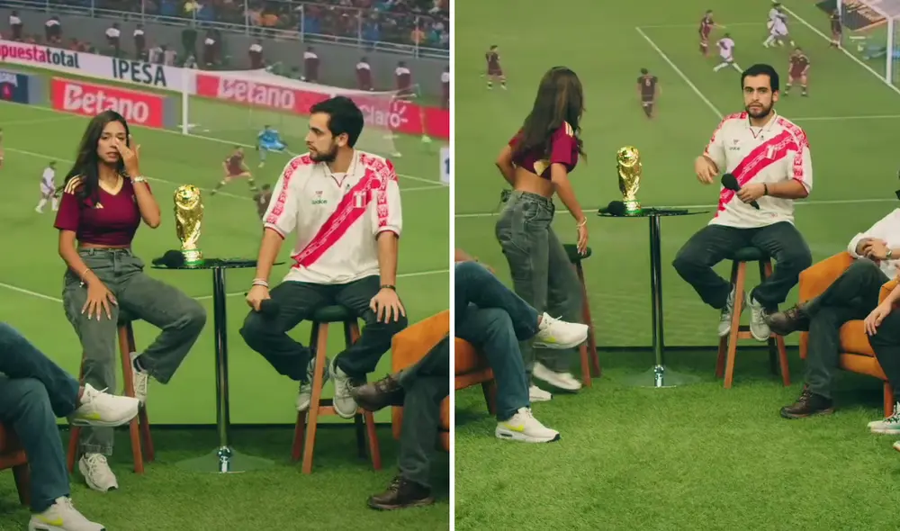 Conductora venezolana recibió mensajes mal intencionados por parte de los usuarios tras la derrota de Perú ante Venezuela. Foto: composición LR/ YouTube Conductora venezolana recibió mensajes mal intencionados por parte de los usuarios tras la derrota de Perú ante Venezuela. Foto: composición LR/ YouTube