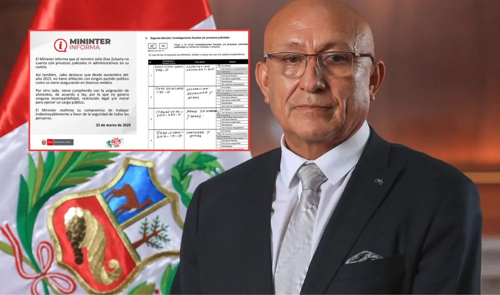 El nuevo ministro del Interior viene siendo investigado por negociación incompatible | Composición: LR.