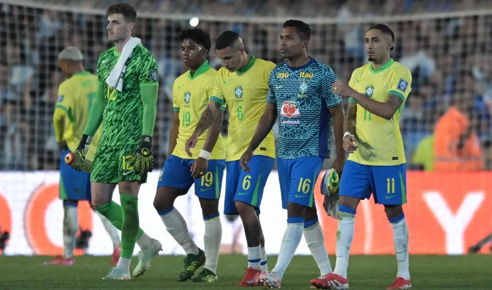 Brasil atraviesa un complejo presente en su nivel futbolístico. Foto: Getty Images