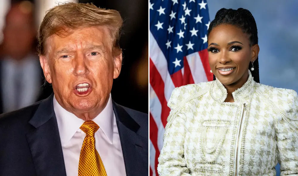 Crockett enfrenta críticas por llamar "Gobernador de Hot Wheels" a Greg Abbott. Trump la tilda de "canalla". Foto: composición LR/EFE/MSN