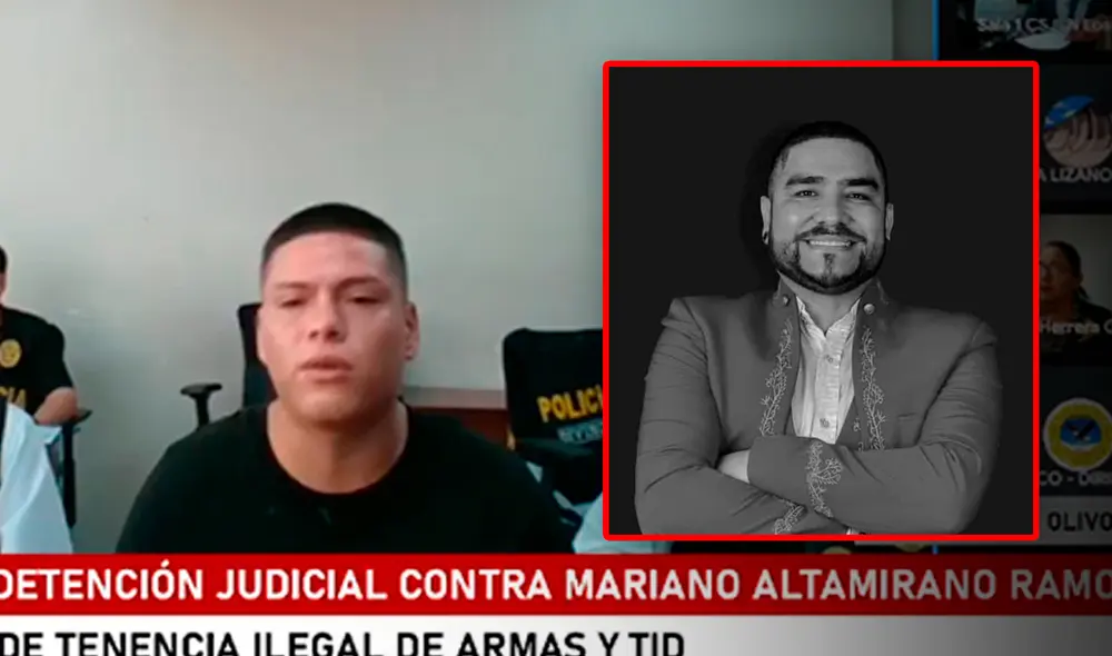 El detenido asegura ser inocente del crimen contra el cantante Paul Flores. Foto: composición LR