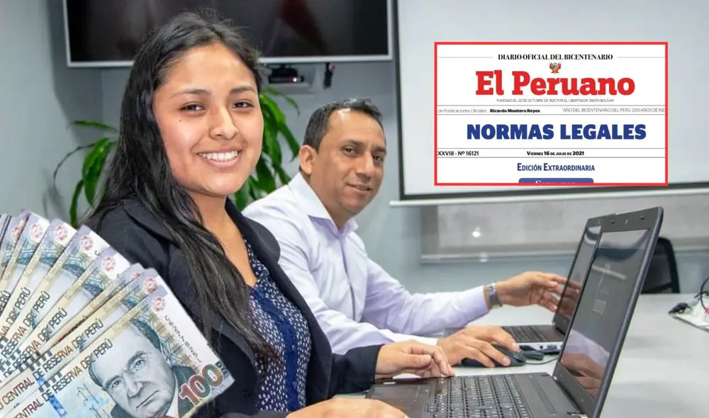 El 2024 se aprobaron incrementos salariales y bonificaciones complementarias para los trabajadores del sector público. Foto: composición LR/Andina El 2024 se aprobaron incrementos salariales y bonificaciones complementarias para los trabajadores del sector público. Foto: composición LR/Andina