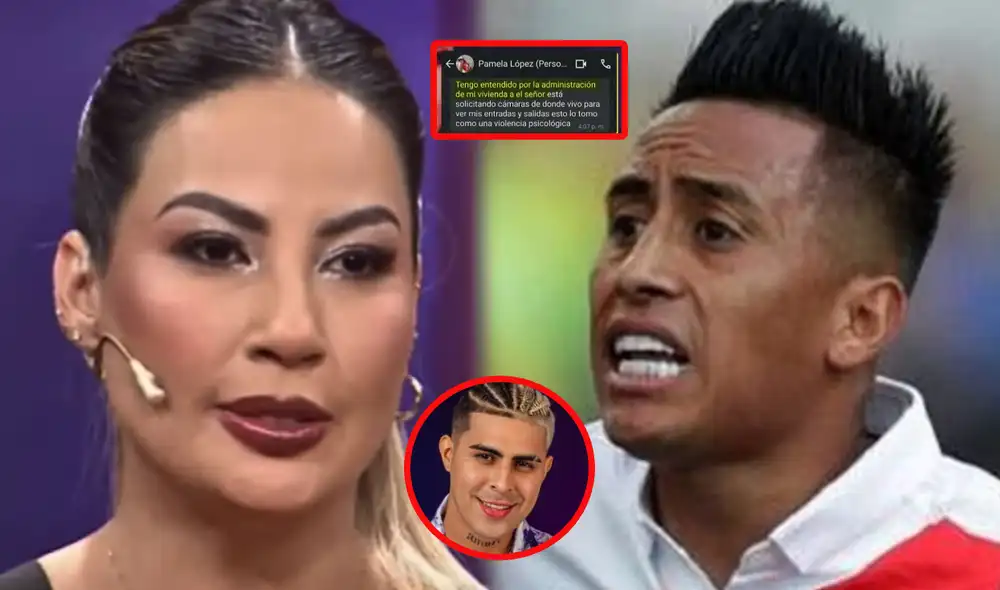 Pamela López asegura que Cueva no le pasa la manutención para sus hijos. Foto: composición LR/América TV