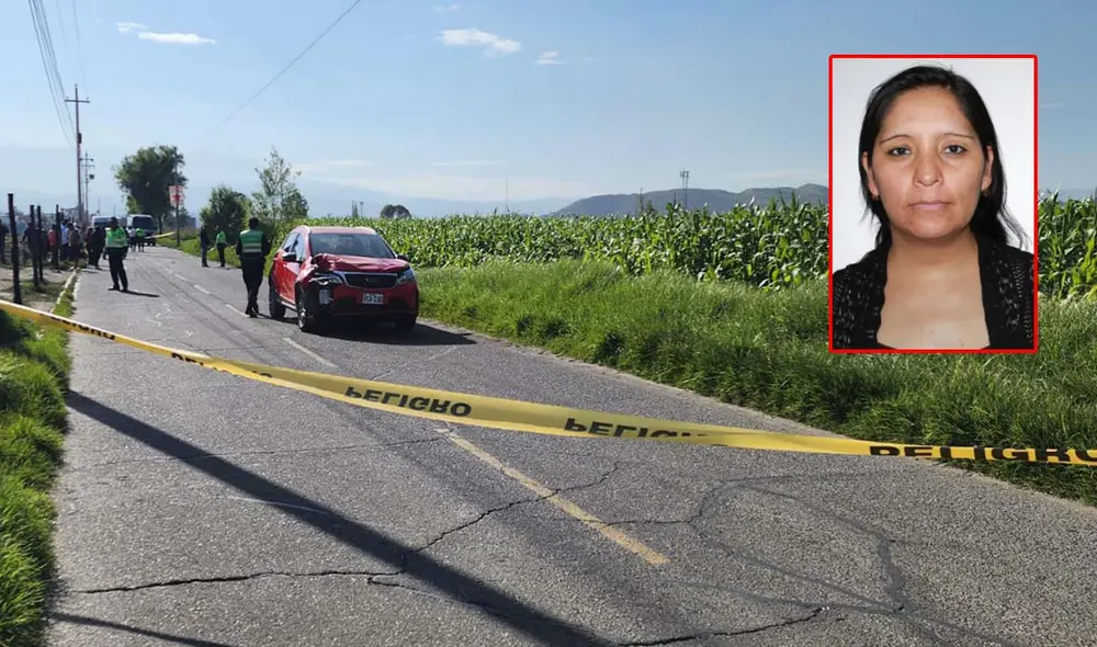 Accidente ocurrió en vía del distrito de Sachaca. Foto: Leonela Aquino - La República. Accidente ocurrió en vía del distrito de Sachaca. Foto: Leonela Aquino - La República.