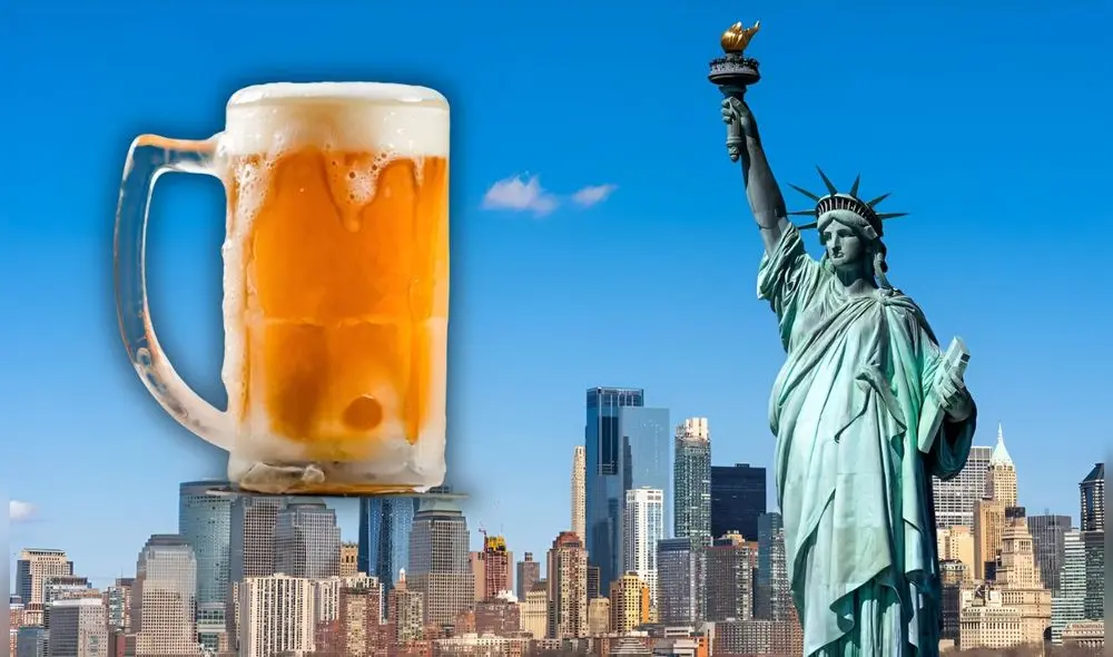 Para obtener cerveza gratis todo el año en Nueva York, deberás cumplir con lo que indica la marca en sus redes sociales. Foto: Composición LR/Travel Guide/El Economista