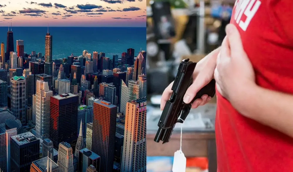 Para portar un arma en Illinois se necesita una tarjeta de Identificación de Propietarios de Armas de Fuego. Foto: composición LR/EFE/Pixabay.