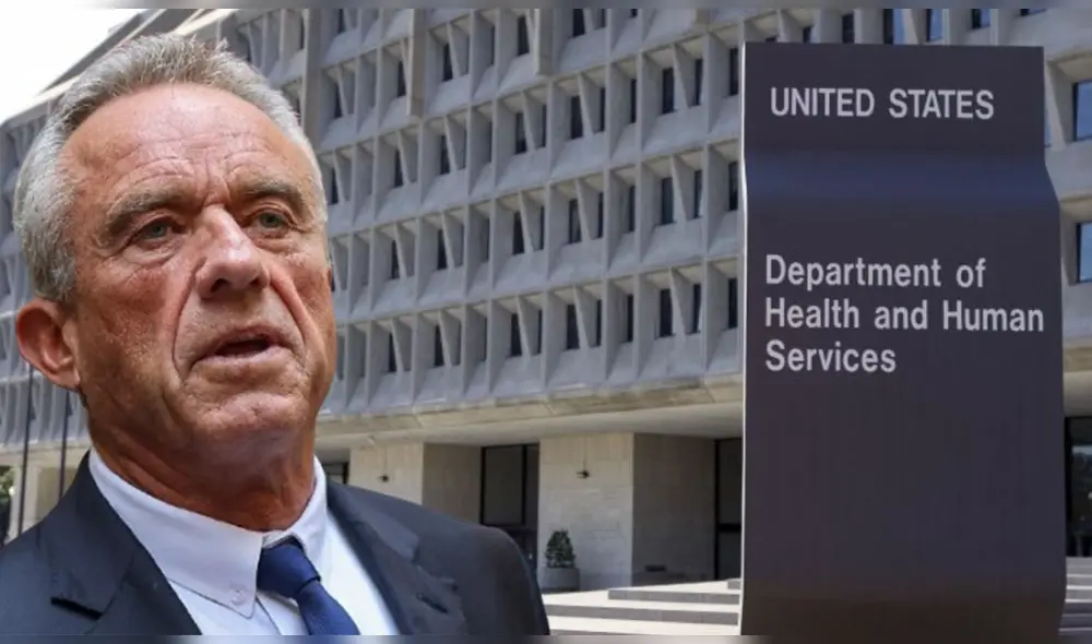 Secretario de Salud de EE. UU., Robert F. Kennedy Jr., anuncia recorte de 10.000 empleos en nueva estrategia gubernamental. Foto: composición LR Secretario de Salud de EE. UU., Robert F. Kennedy Jr., anuncia recorte de 10.000 empleos en nueva estrategia gubernamental. Foto: composición LR