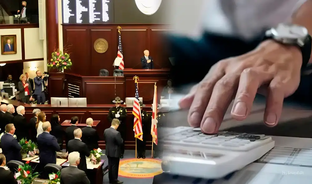 El presidente de la Cámara de Representantes de Florida propone un recorte permanente del impuesto sobre ventas, lo que reduciría los ingresos en US$5000 millones al año. Foto: Composición LR/Revista Factor de Éxito/Univisión.