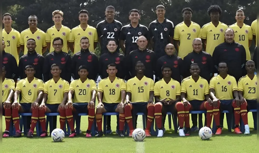 Esta es la lista oficial de Colombia para disputar el Sudamericano Sub 17 en su país. Foto: ESPN Esta es la lista oficial de Colombia para disputar el Sudamericano Sub 17 en su país. Foto: ESPN