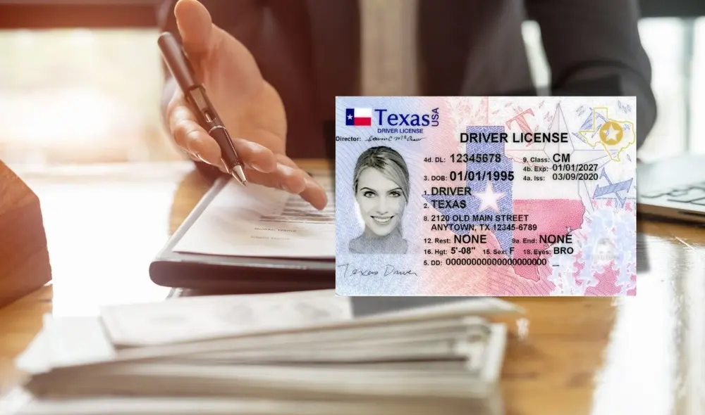A partir del 7 de mayo, solo se aceptarán los Real ID que cumplan plenamente con la regla para fines oficiales, por lo que tenerlo es clave. Foto: composición LR/Canva/Facebook Texas DPS.