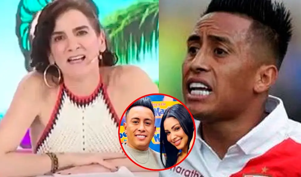 Christian Cueva tuvo una tensa entrevista con 'Amor y fuego'. Foto: Composición LR/Captura/Willax/Captur/Instagram