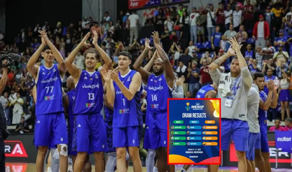 La 'Vinotinto de las alturas' consiguió su clasificación al derrotar a su similar de Chile. Foto: FIBA La 'Vinotinto de las alturas' consiguió su clasificación al derrotar a su similar de Chile. Foto: FIBA