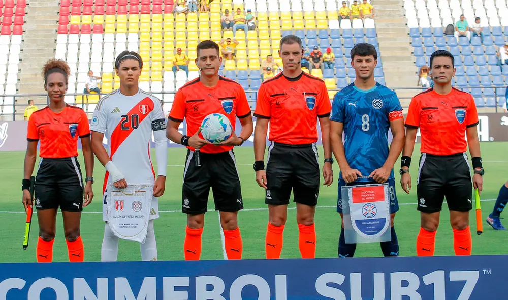 La selección peruana debutó con una dura derrota ante Paraguay en el Sudamericano Sub-17. Foto: Paraguay La selección peruana debutó con una dura derrota ante Paraguay en el Sudamericano Sub-17. Foto: Paraguay