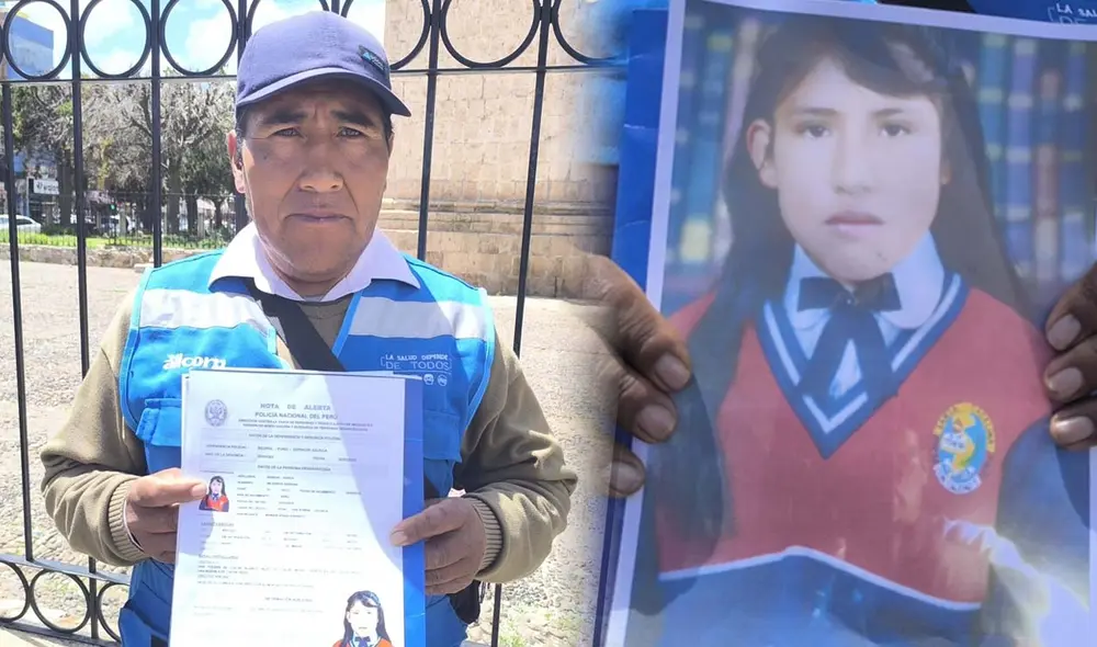 Padre de familia pidió apoyo a autoridades en búsqueda. Foto: Cinthia Álvarez - La República.