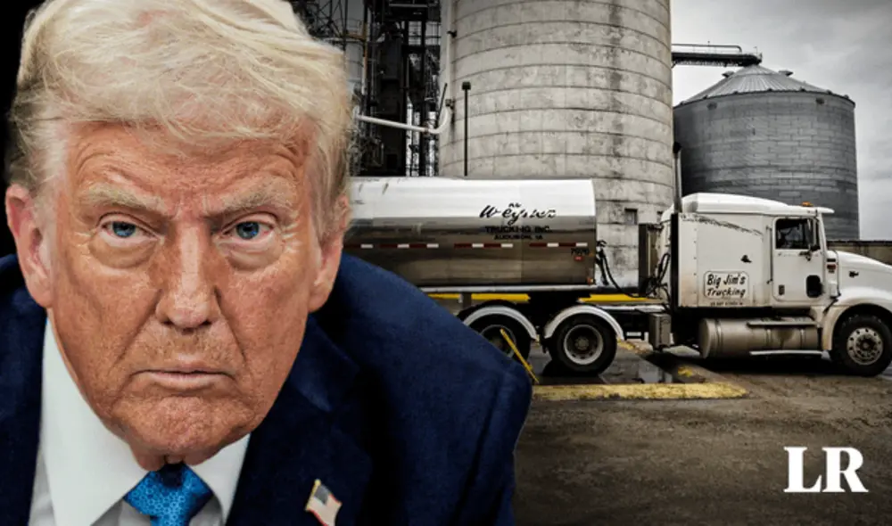 La nueva política arancelaria de Donald Trump comenzará a regir el próximo 3 de abril de 2025. Foto: composición LR