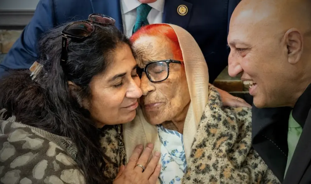 La travesía migratoria de Sadar Khatoon comenzó durante el primer mandato de Donald Trump. Foto: Newsday