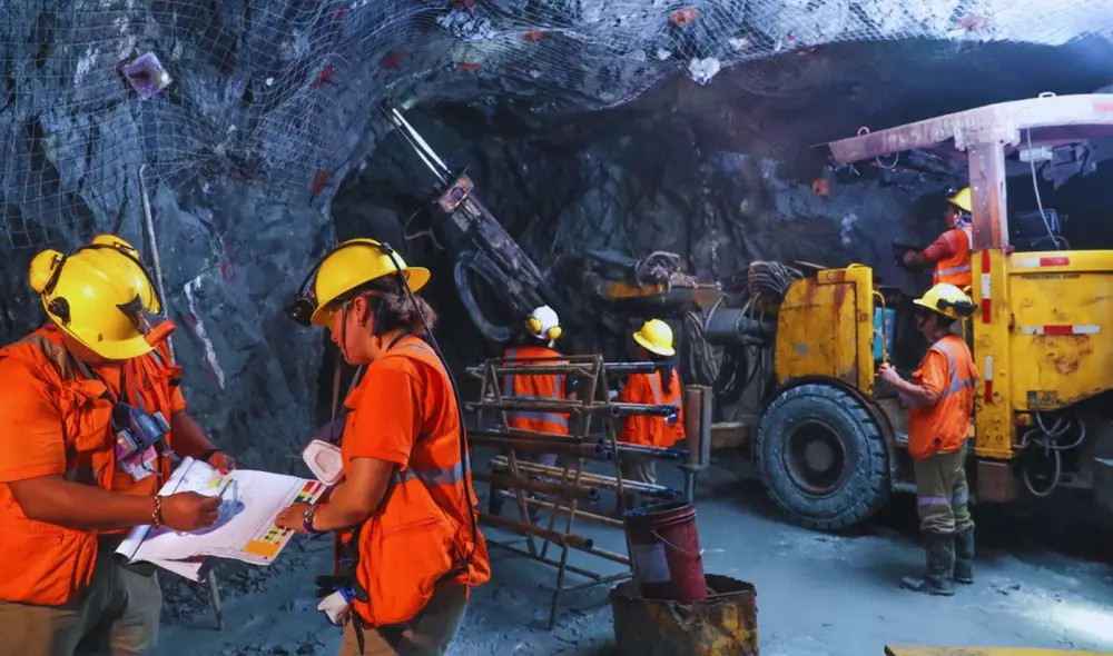 El Ministerio de Energía y Minas informó que Perú sumó 243.000 empleos mineros en enero de 2025. Foto: Andina