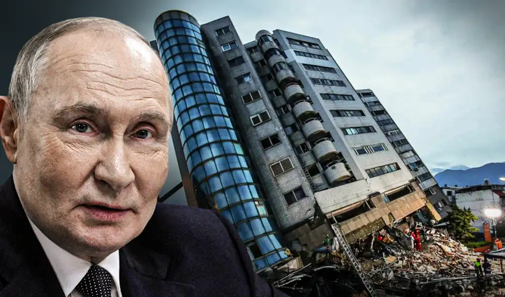 El Kremlin envió un comunicado tras el repentino terremoto en Birmania. Foto: composición LR/Jazmín Ceras/AFP