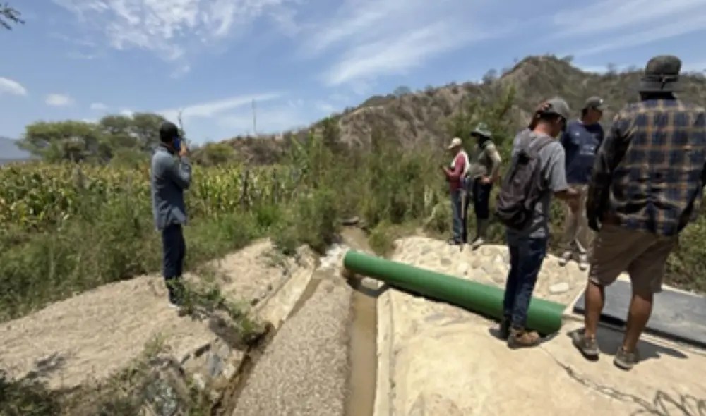 Donde antes no había agua, hoy hay oportunidad: El agua llega a zonas donde antes no había, impulsando el desarrollo agrícola local.