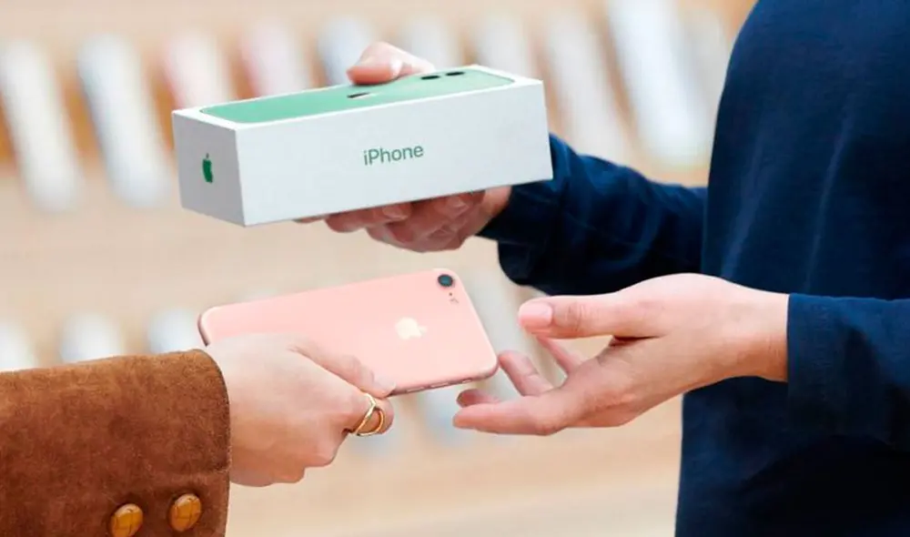 Apple paga hasta 630 dólares por los iPhone, pero valor dependerá mucho de su estado y modelo. Foto: Apple