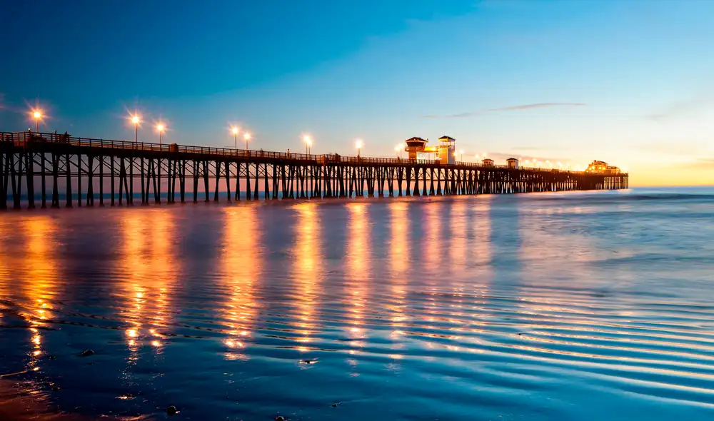 Oceanside cuenta con una conexión con Nueva Inglaterra, haciéndola especial y única. Foto: Oceanside, CA.