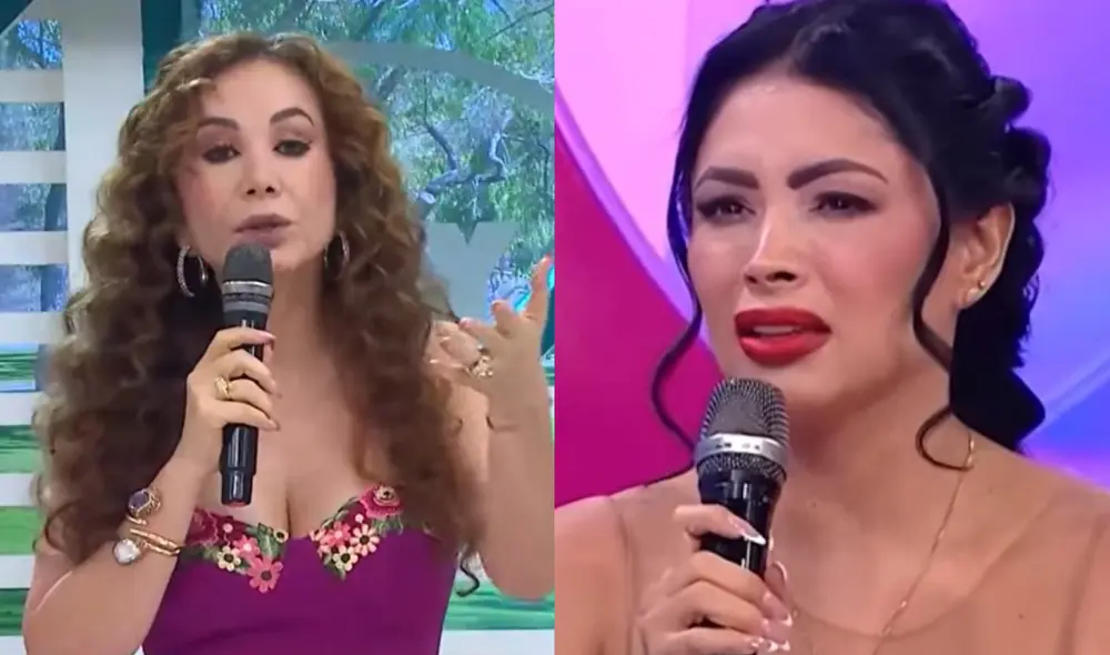 Janet Barboza le respondió de forma contundente a Pamela Franco. Foto: Composición LR/América hoy
