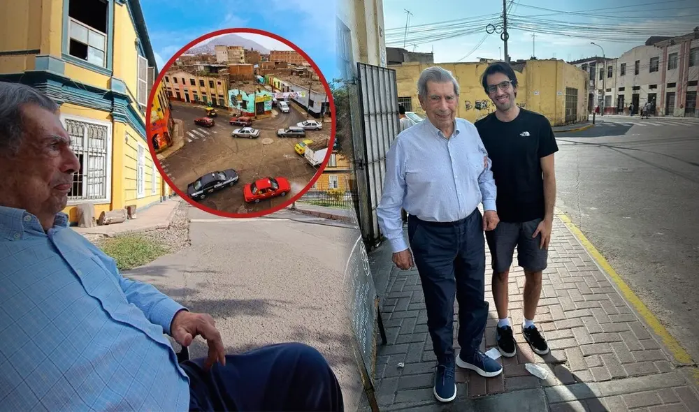Mario Vargas Llosa regresó a Barrios Altos para recorrer escenarios que inspiraron sus obras: Premio Nobel visitó Lima a sus 89 años. Foto: ÁlvaroVargasLlosa/MorganaVargasLlosa. Mario Vargas Llosa regresó a Barrios Altos para recorrer escenarios que inspiraron sus obras: Premio Nobel visitó Lima a sus 89 años. Foto: ÁlvaroVargasLlosa/MorganaVargasLlosa.