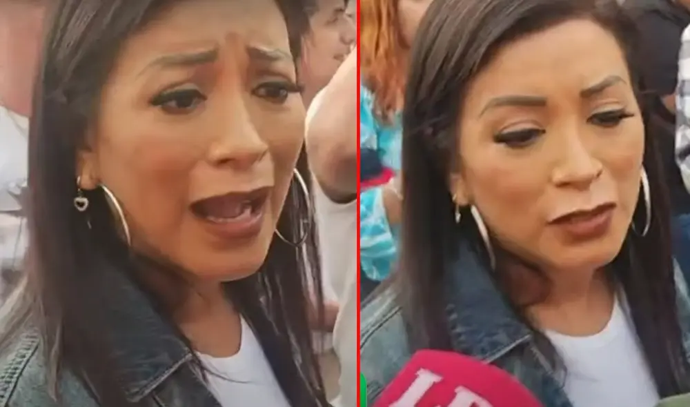 Paula Arias participó en la marcha 'Artistas por la paz'. Foto: La República