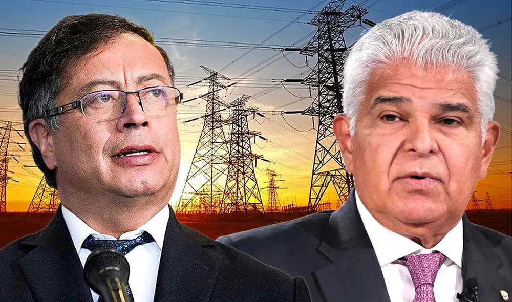 Según un comunicado de la autoridad energética de Panamá, el plan conjunto con Colombia incluye una línea de 500 kilómetros. Foto: Composición LR.