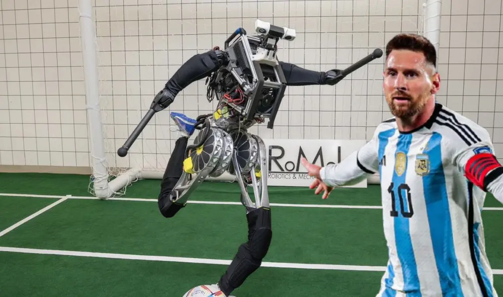 Artemis participó en ediciones de la RoboCupSoccer, una competencia de fútbol para robots. Foto: Composición LR/ REUTERS/ Andina