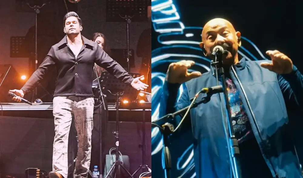 Jerry Rivera y Óscar D'León volverán a presentarse este 29 de marzo. Foto: Composición LR/difusión