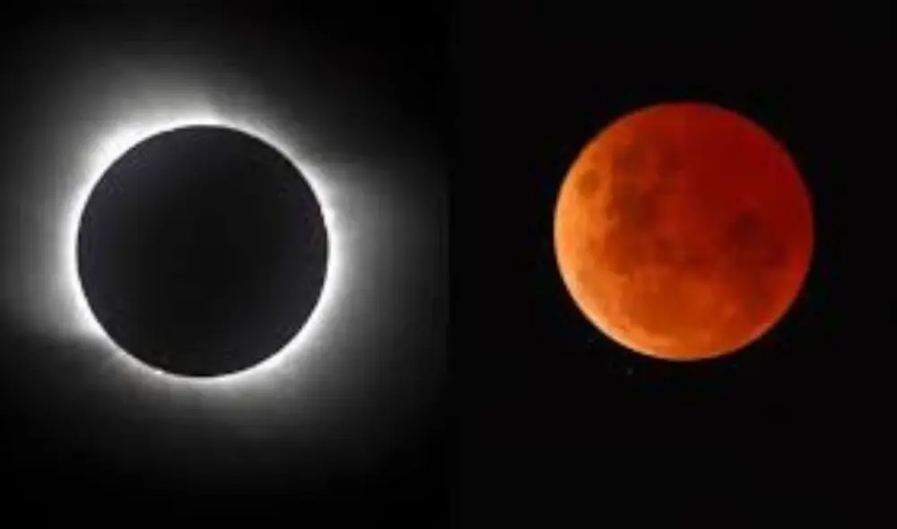 Durante un eclipse solar, la Luna se coloca en una posición entre la Tierra y el Sol, lo que provoca que se oculte la parte del Sol que es visible desde nuestro planeta, causando que el día se oscurezca. Foto: Getty Images.